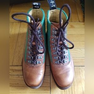 John Fluevog Doug brown size W6